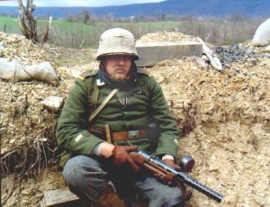 Marsh at a GWA combat event, Newville, PA 1999