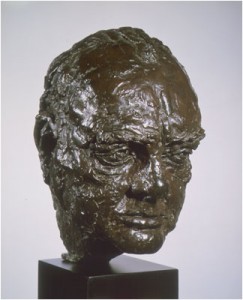 bust of Winston Churchill